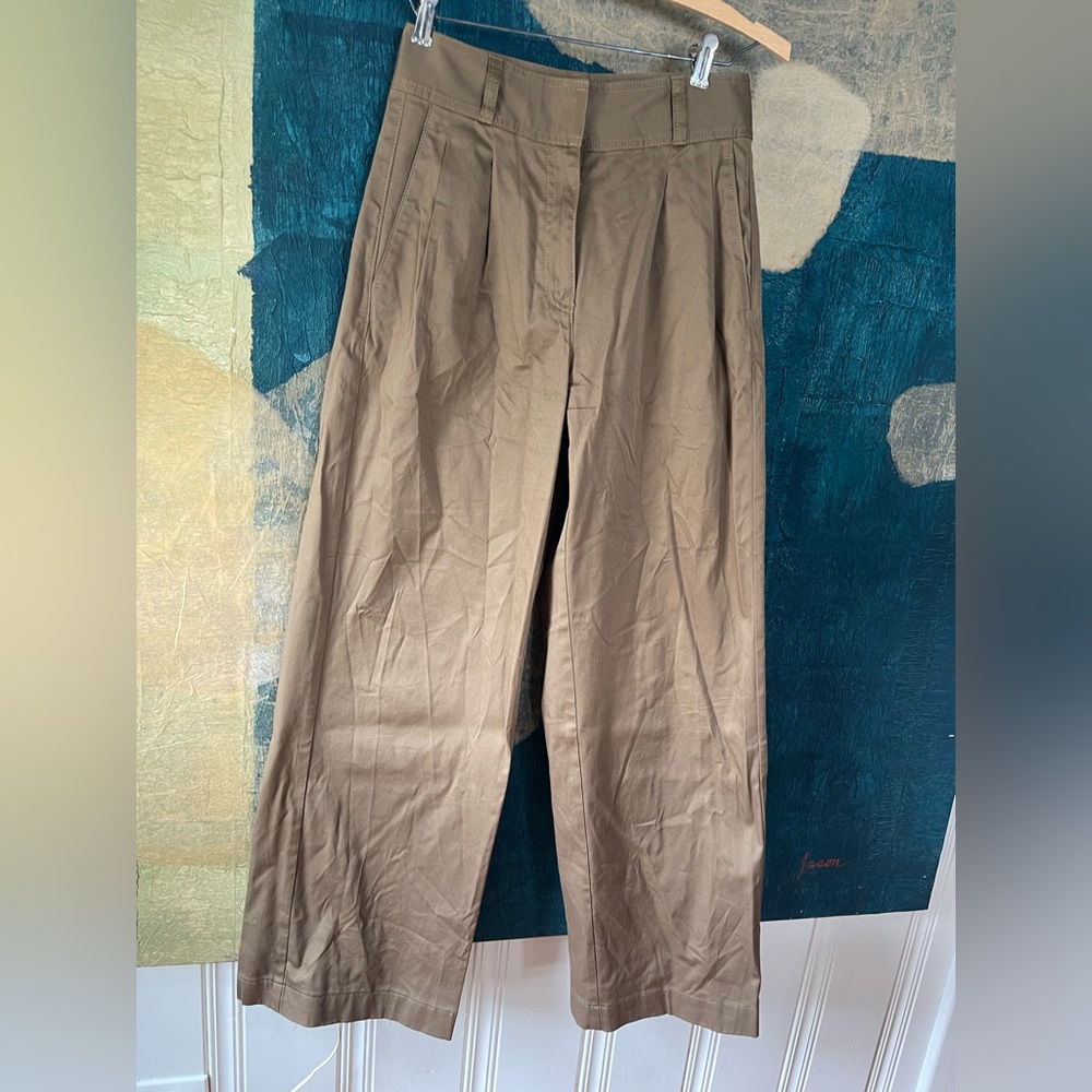 DEREK LAM 10 CROSBY Wide Leg Trousers